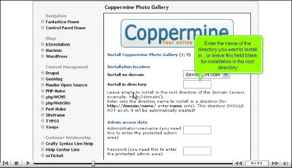 coppermine photo gallery