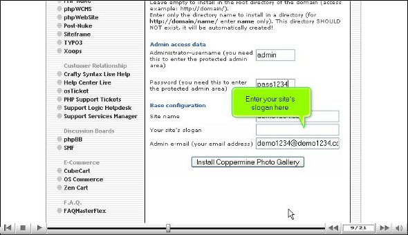 coppermine photo gallery