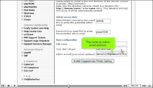 coppermine photo gallery