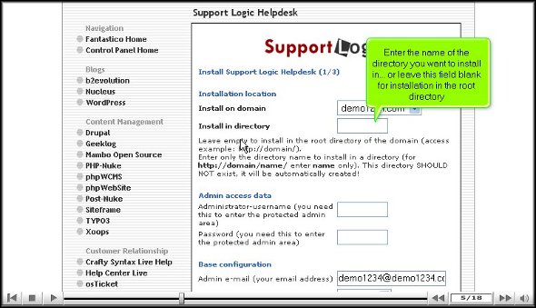 Support Logic Helpdesk