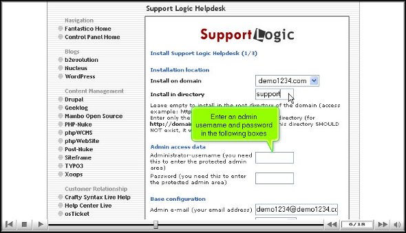 Support logic helpdesk
