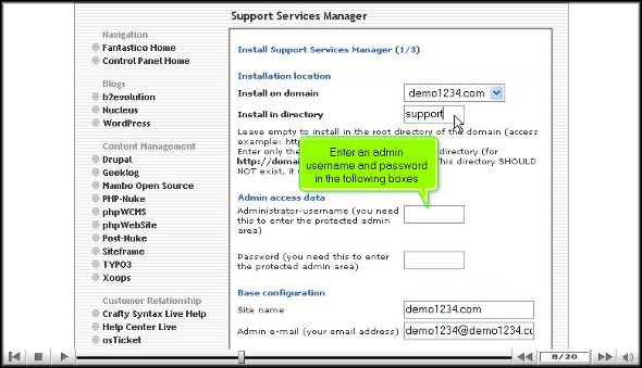 support Service manager