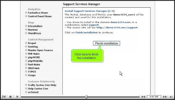 Support Service Manager